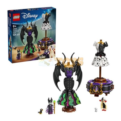 LEGO® Disney Demóna és Szörnyella De Frász ruhái 43262