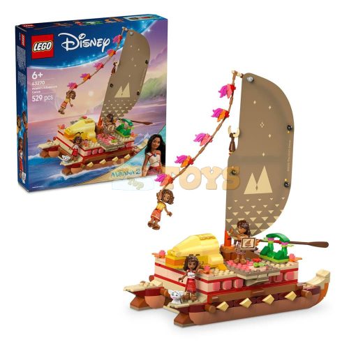 LEGO® Disney Vaiana kalandokkal teli kenuja 43270