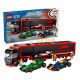 LEGO® City F1®-es kamion, RB20 és AMR24 F1®-es autókkal 60445