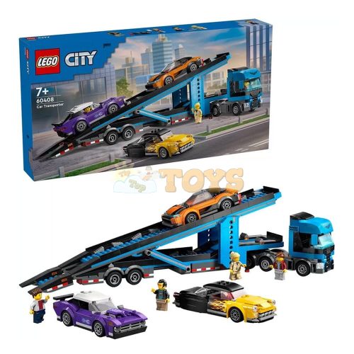 LEGO® City Autószállító kamion sportautókkal 60408
