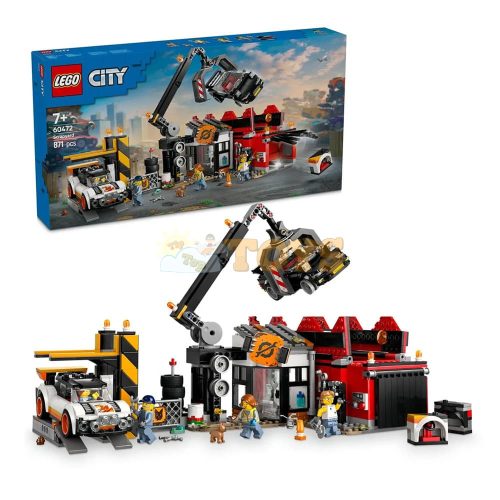 LEGO® City Roncstelep autókkal 60472