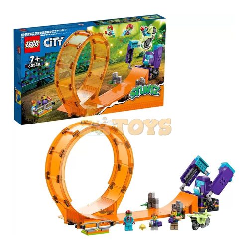 LEGO® City Csimpánzos zúzós kaszkadőr hurok 60338