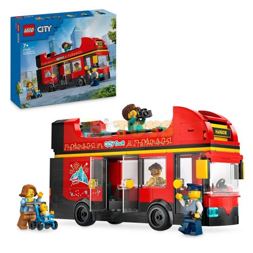 LEGO® City Piros emeletes turistabusz 60407