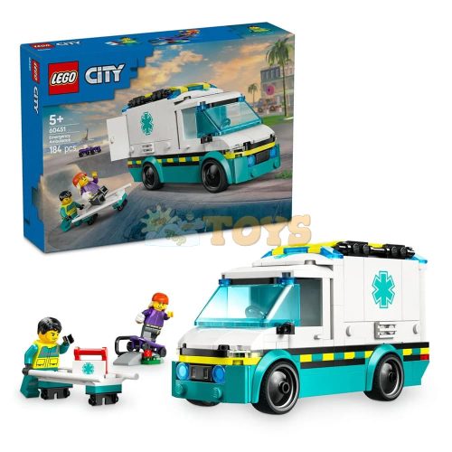 LEGO® City Sürgősségi mentőautó 60451