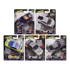   Hot Wheels Premium Car Culture Slide Street 2 autó szett FPY86-959H