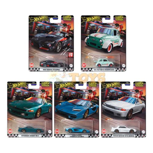 Hot Wheels Premium Boulevard Series autó szett 96-100 GJT68-979V