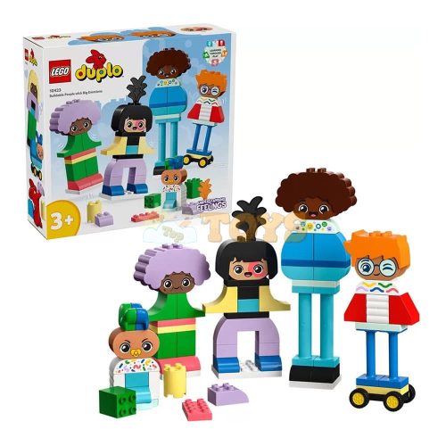 LEGO® Duplo Megépíthető figurák különféle érzelmekkel 10423