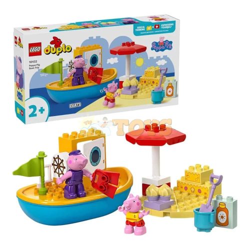 LEGO® Duplo Peppa malac hajókirándulása 10432