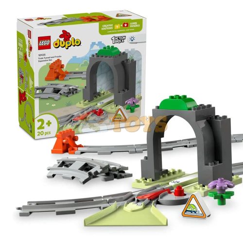 LEGO® Duplo Vonatalagút és sínek kiegészítő szett 10425
