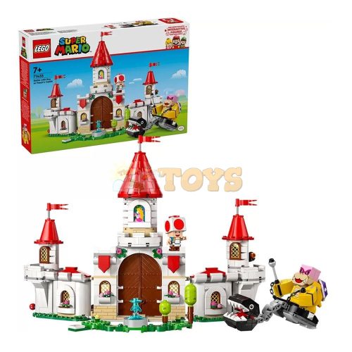 LEGO® Super Mario Roy támadása Peach kastélyánál 71435 - 738 darab