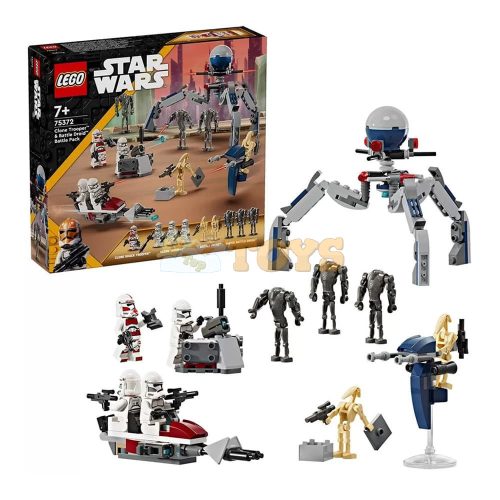LEGO® Star Wars Klónkatona™ és harci droid™ harci csomag 75372 - 215 darab