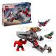 LEGO® Marvel Amerika Kapitány vs. Vörös Hulk csata 76292 - 223 darab