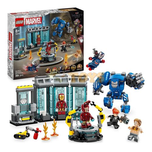 LEGO® Marvel A Vasember laboratóriuma: páncélcsarnok 76315 - 384 darab