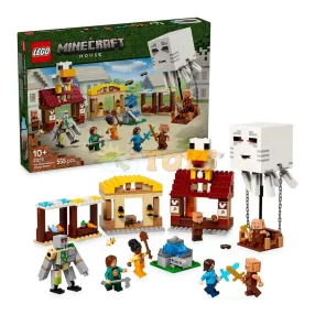   LEGO® Minecraft A szellemléghajó és falutámadás 21273 - 555 darab