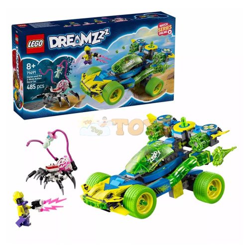 LEGO® DREAMZzz Mateo és Z-Blob versenyautója 71491 - 485 darab