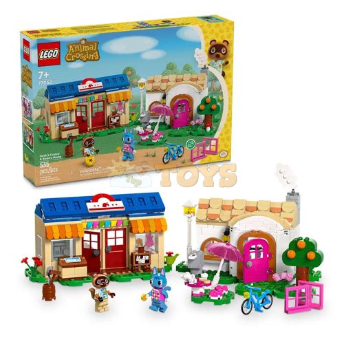 LEGO® Animal Crossing Nook’s Cranny és Rosie háza 77050 - 535 darab