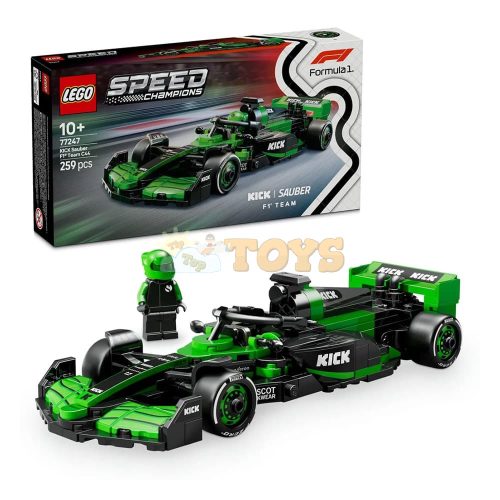LEGO® Speed Champions KICK Sauber F1® Team C44 versenyautó 77247