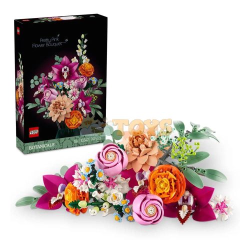 LEGO® Botanicals Rózsaszín virágcsokor 10342 - 749 darab