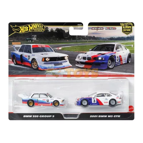 Hot Wheels Premium Car Culture BMW 320 Group 5 / 2001 BMW M3 GTR JBK99