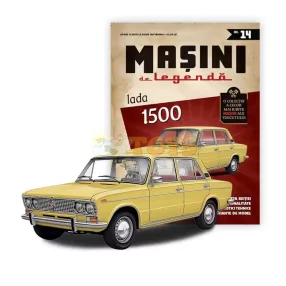 Legendás autók - Lada 1500 sárga - méretarány 1:43