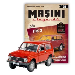 Legendás autók - Lada Niva piros - méretarány 1:43