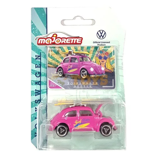 majorette fém kisautó Volkswagen Beetle Surf Rider 21 205 5004