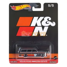   Hot Wheels Premium Volvo P220 Amazon Estate HKD07 Real Riders