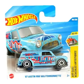   Hot Wheels fém kisautó '67 Austin Mini Van Fourgonnette JBB68