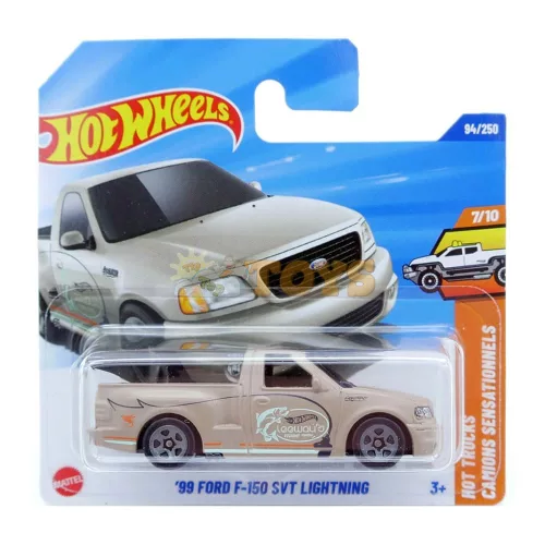 Hot Wheels fém kisautó '99 Ford F-150 SVT Lightning JBB53 Hot Trucks