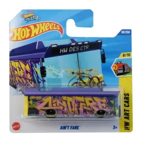 Hot Wheels fém autóbusz Ain't Fare JBB67 Art Cars