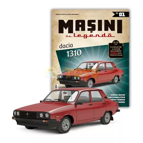 Legendás autók - Dacia 1310 TLX piros - méretarány 1:43