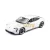 Bburago kisautó Porsche Taycan Turbo S fehér - 1:24 méretarány