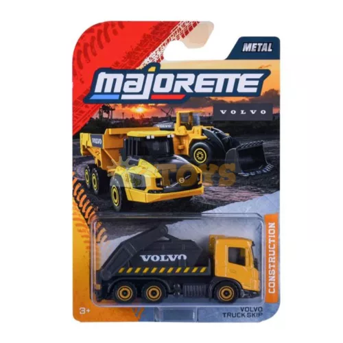 majorette  Volvo Truck Skip kisautó Construction 85 0310 0000