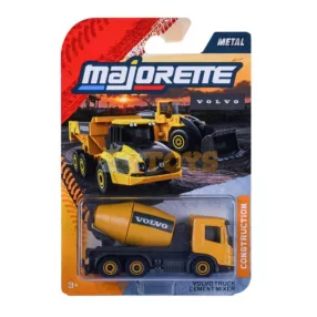   majorette  Volvo Truck Cement Mixer kisautó Construction 85 0310 0000
