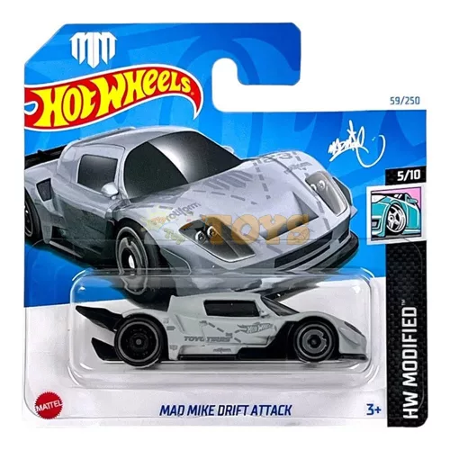 Hot Wheels kisautó Mad Mike Drift Attack HTB66 HW Modified