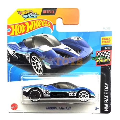 Hot Wheels kisautó Group C Fantasy HTC74 HW Race Day - Mattel