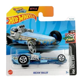   Hot Wheels kisautó Rockin' Railer HTC75 HW Race Day - Mattel