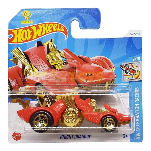 Hot Wheels kisautó Knight Draggin HRY96 HW Celebration Racers