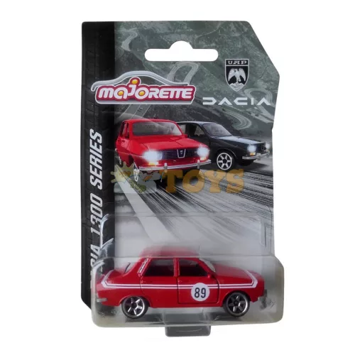 majorette kisautó Dacia 1300 Series Sport piros 21 0205 2010