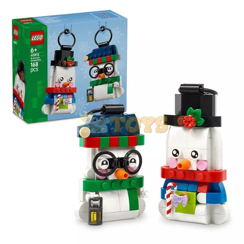 LEGO® Classic Hóemberes karácsonyi díszek 40812 - 168 darab